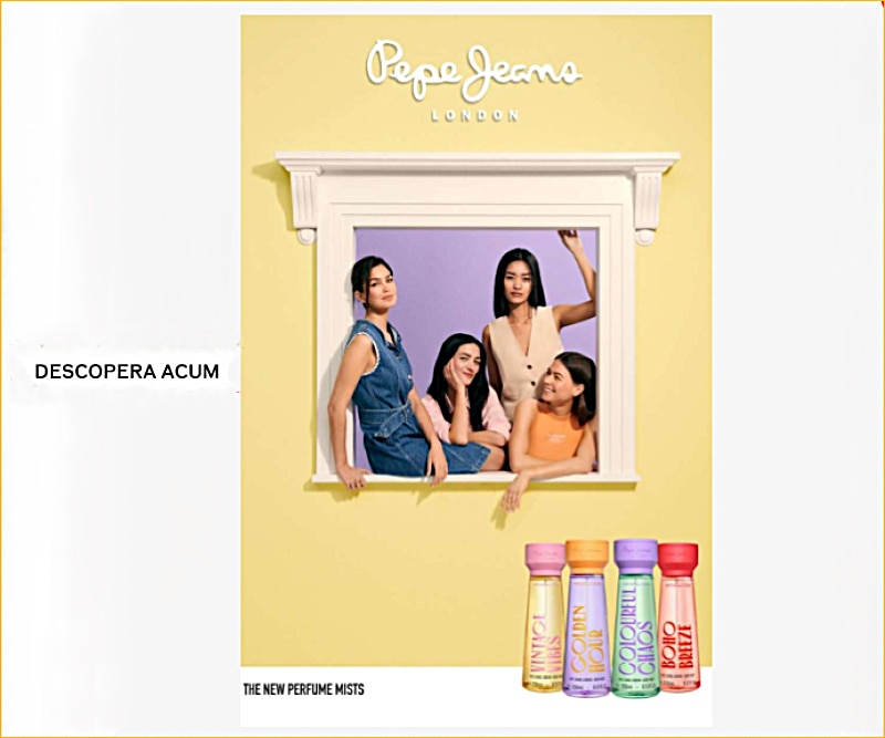 Parfumuri mist Pepe Jeans pentru femei – 4 arome unice, descoperă acum